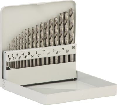 ALPEN Cobalt Drill Set Metric 19Pc QtyX1 Set Pg.445