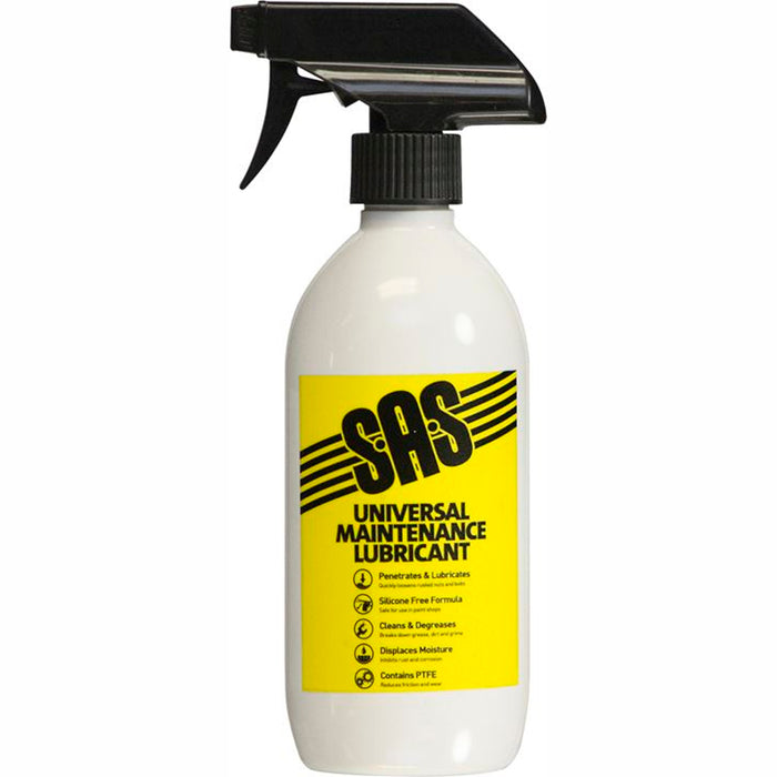 SAS23 Universal Lubricant 500ml Trigger Spray Bottle EMPTY QtyX4
