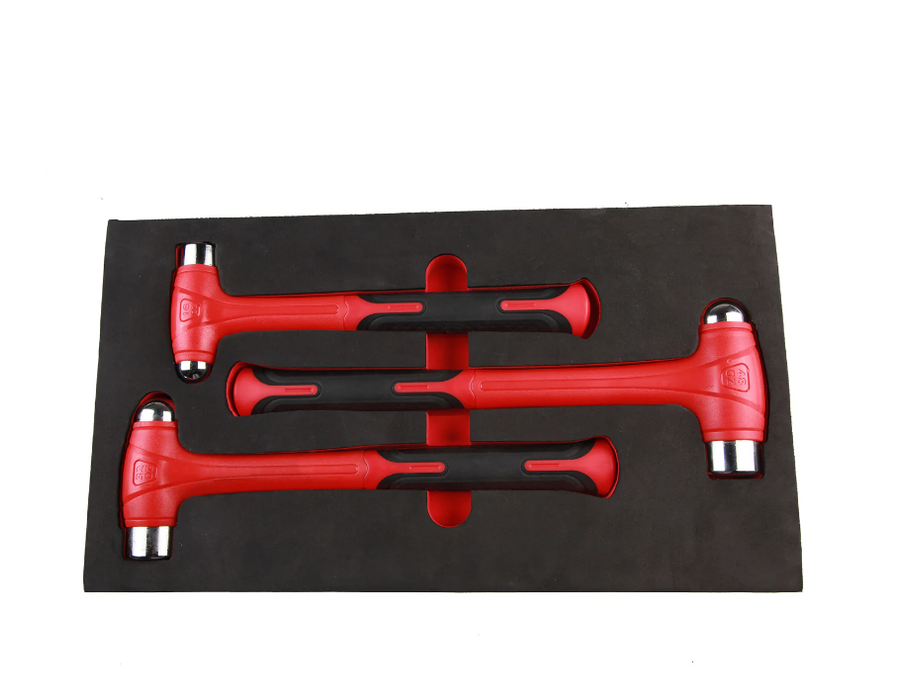 Powerhand 3pc Steel hammer face and ball pein SIN-900.0113