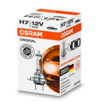 Osram 12V 55W H7 PX26d Box Qty x1 Light bulb 64210