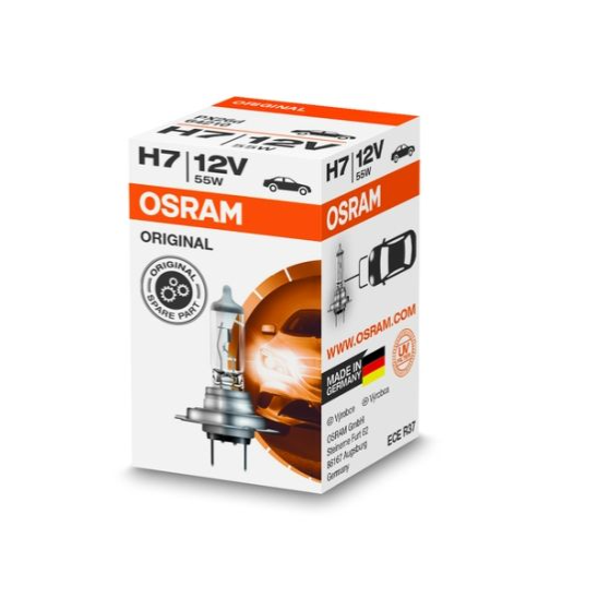 Osram 12V 55W H7 PX26d Box Qty x1 Light bulb 64210