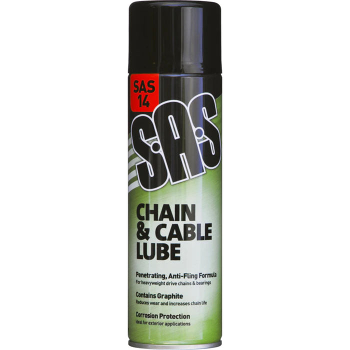 SAS14 Chain & Cable Lube 500ml QtyX6 Pg.323