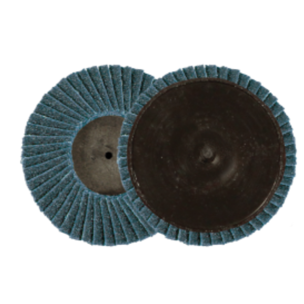 ABRACS 50mm QuickLock Zirc Flap Disc P60 QtyX25 Pg.427 ABQLFZ050060