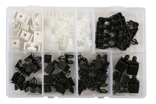 Assorted Box Brake Line Clips Set 64 Piece Assorted Box TC34161