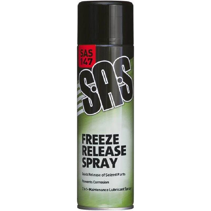 SAS147 Freeze Release Spray 500ml. Pack of 6.