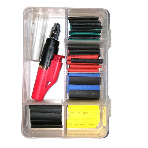 Torch + Heat Shrink Tubing Kit 65 Piece Kit