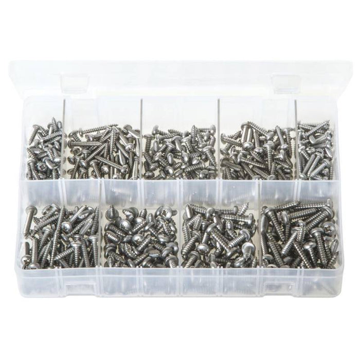 Assorted Box Self-Tappers A2 S/S Pan Pozi QtyX450 Pg.12,148