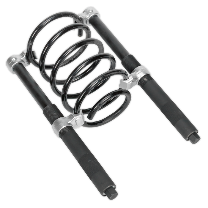 AK3845 Sealey Coil Spring Compressor Set 2pc Heavy-Duty 2500kg/Pair