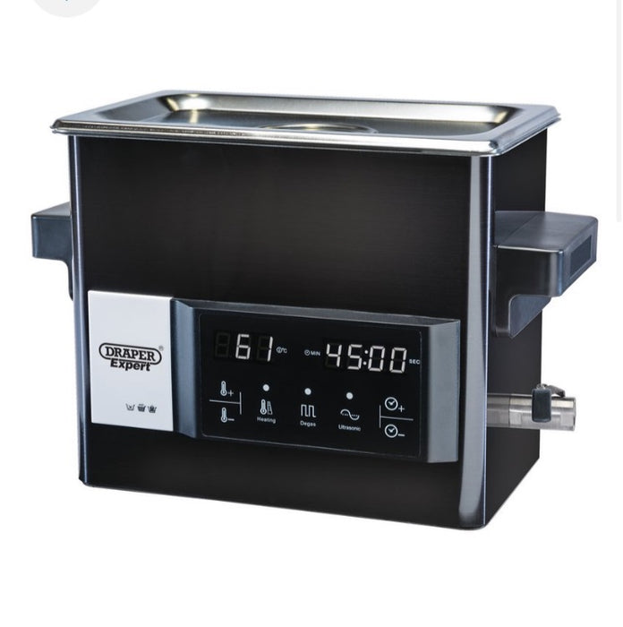 Draper 92635 Ultrasonic Cleaning Tank 9 Litre