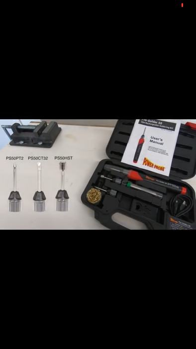 Power Probe 50W PRO CORDLESS SOLDER IRON KIT PPPS50W