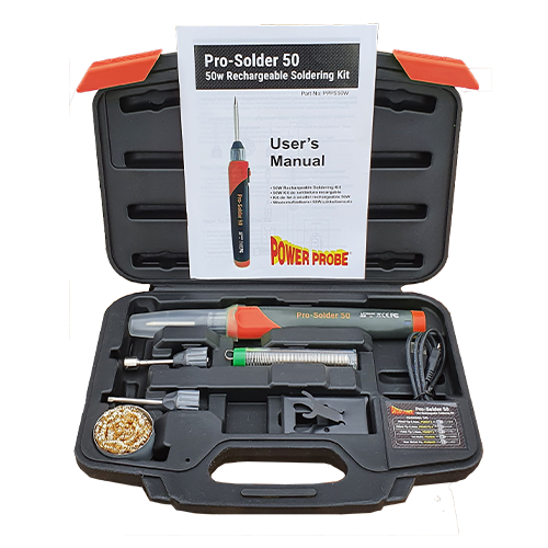 Power Probe 50W PRO CORDLESS SOLDER IRON KIT PPPS50W