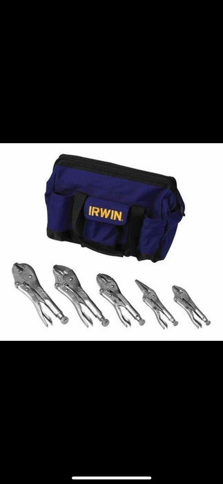 Irwin Vice grips x5