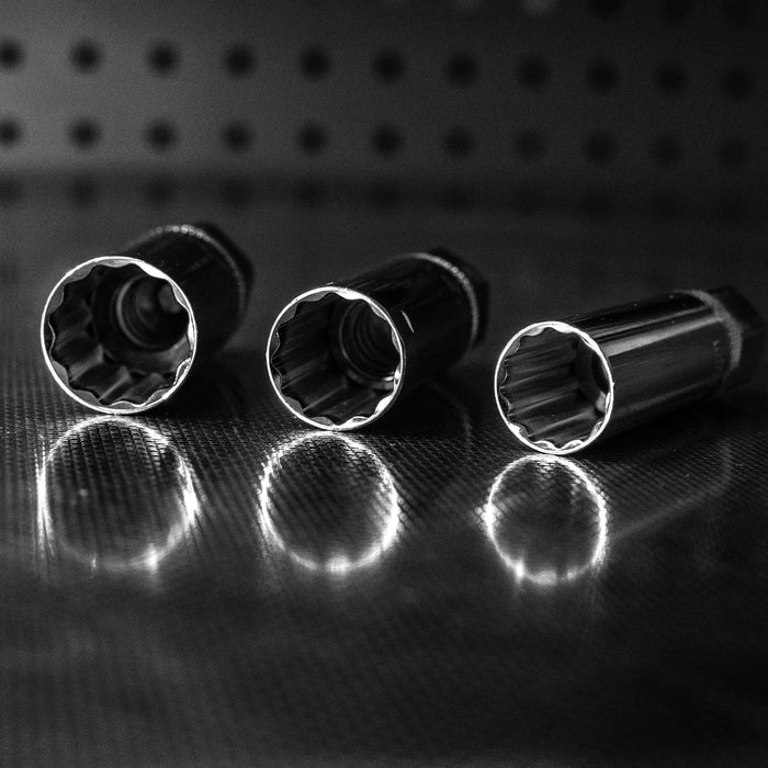 BX734-R2 BOXO 6PC 3/8" 12PT THIN WALL & MAGNETIC SWIVEL SPARK PLUG SET