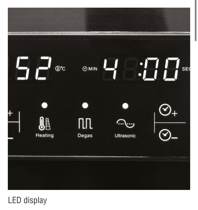 Draper 92635 Ultrasonic Cleaning Tank 9 Litre