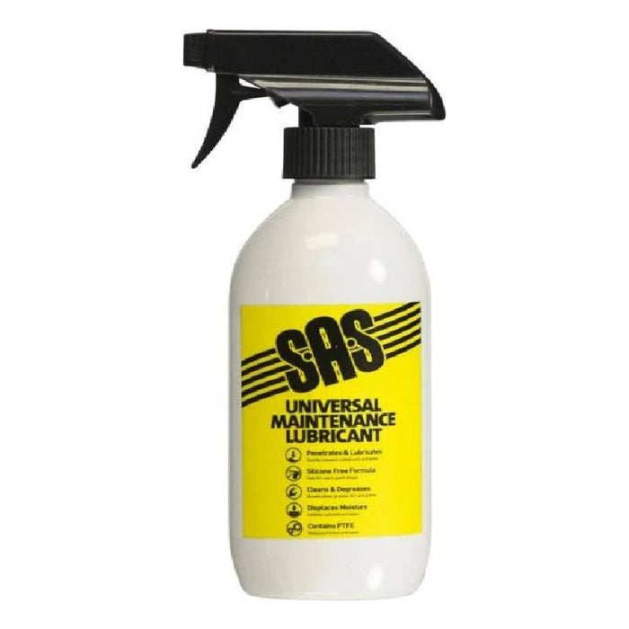 SAS23 Universal Lubricant 500ml Trigger Spray Bottle EMPTY QtyX4
