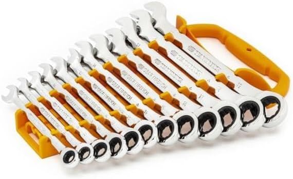 GW9902D Gear Wrench 72-Tooth 12 Point Flex Head Ratcheting Combination Metric Wrench Set  16 piece