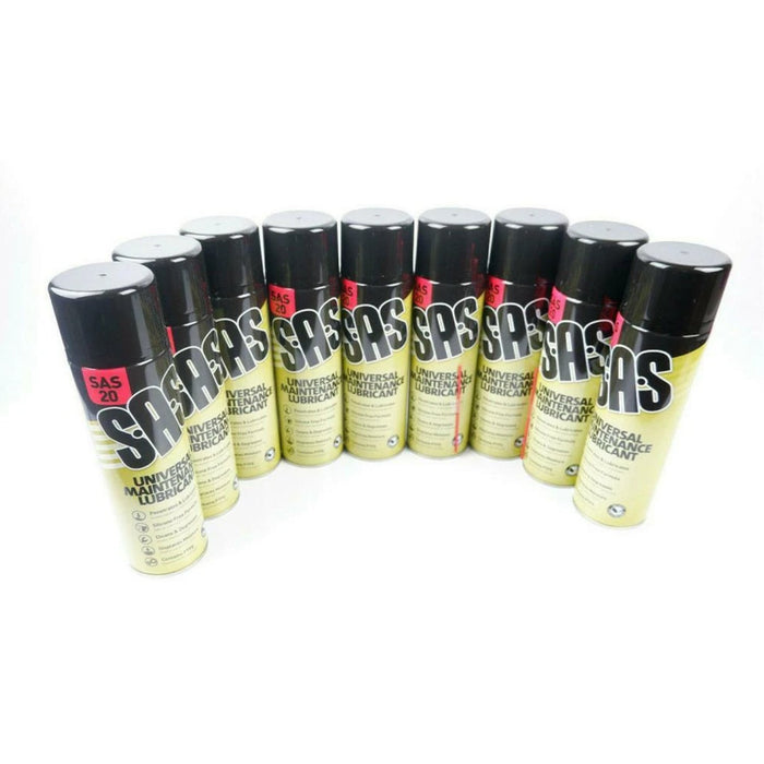 SAS Universal Maintenance Lubricant Aerosol Spray | Silicone Free PTFE Lubricant