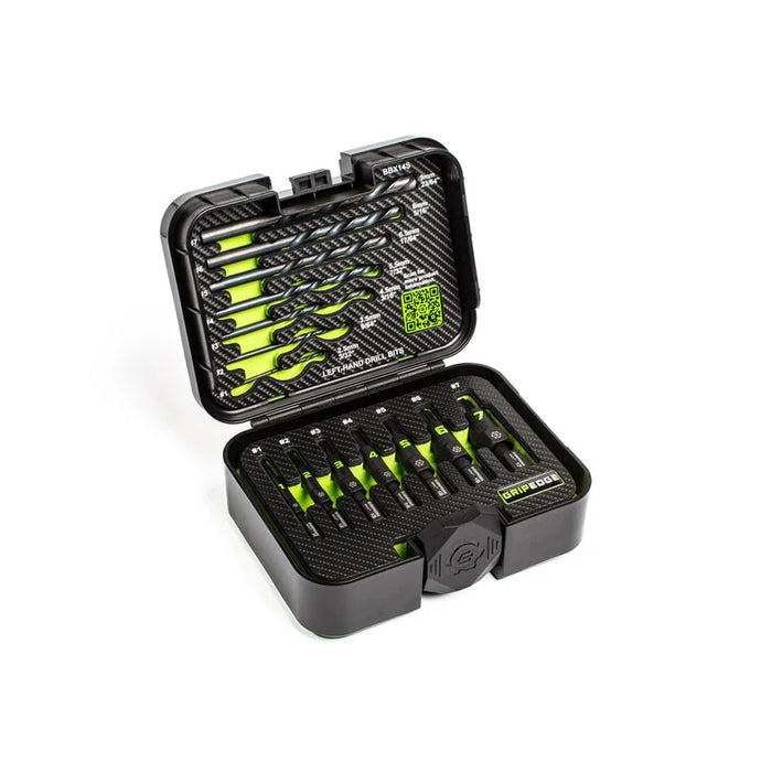 GEBBX14S GripEdge G-FORS Extractor Set 14pc RPT Broken Bolt Extractor Set