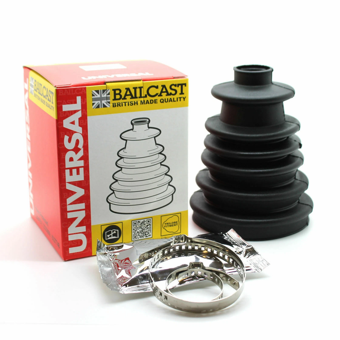 Bailcast 'Maxiboot' Universal CV Boot Gaiter Kit LARGE Stretchy Drive Shaft