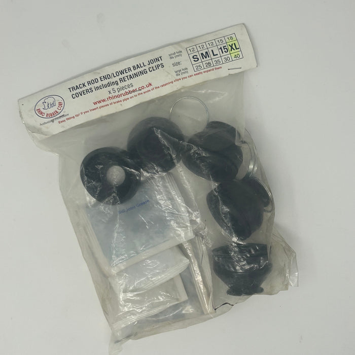 Rhino Boots Track Rod End/Lower Ball Joint Covers QtyX5 Size XL