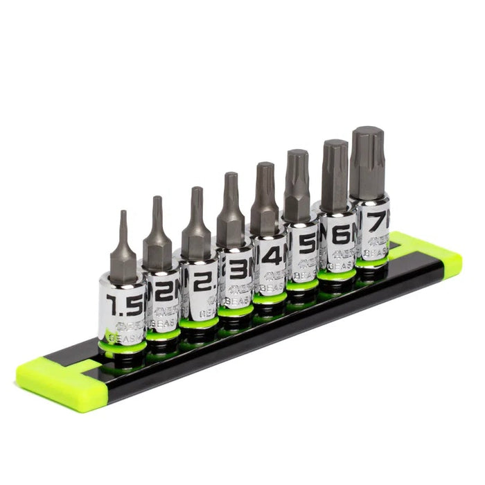GE8ASMHSRPT GripEdge RPT Hex Driver Set  1/4'' Drive Short Metric 8 piece set