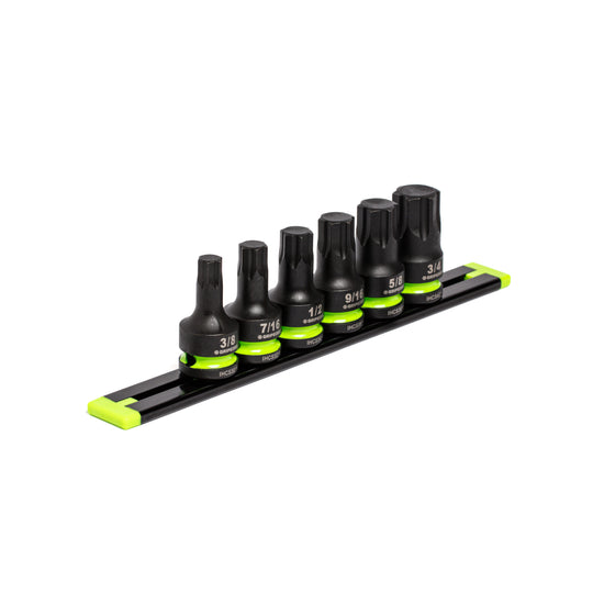 IHCS6S Grip Edge RPT Impact Hex Driver Set 1/2’’ Drive Standard SAE I 6 Piece