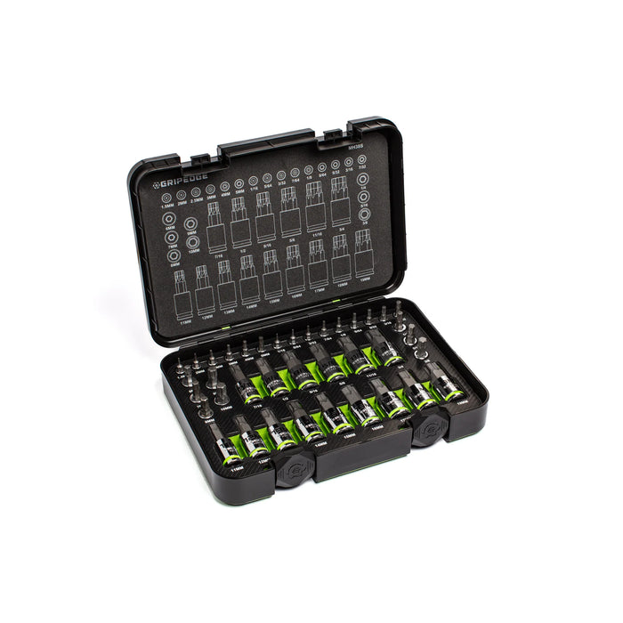 MH38S Grip Edge Master RPT Hex Bit Socket Set I 38-Pc