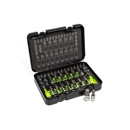 MH38S Grip Edge Master RPT Hex Bit Socket Set I 38-Pc