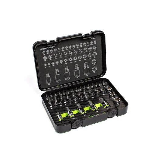 MST45S  GripEdge 45-Piece RPT Master Star Driver Set I Including Star + Tamper Proof Star + E-Star