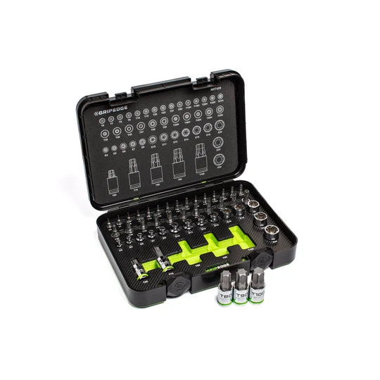 MST45S  GripEdge 45-Piece RPT Master Star Driver Set I Including Star + Tamper Proof Star + E-Star
