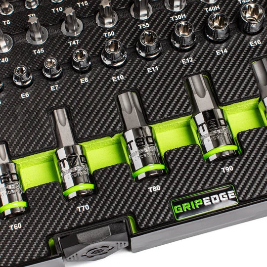 MST45S  GripEdge 45-Piece RPT Master Star Driver Set I Including Star + Tamper Proof Star + E-Star