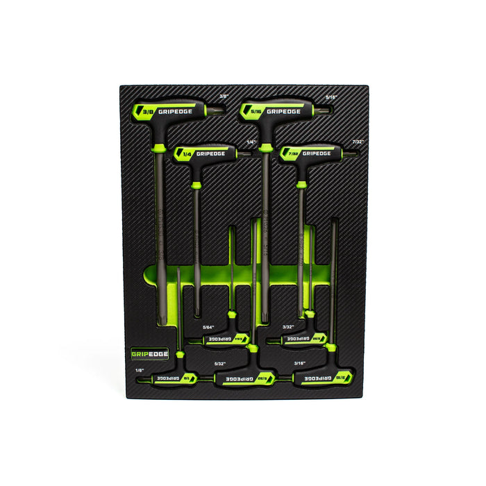 PHS9S Grip Edge RPT Hex T-Handle Driver 9 Piece Set
