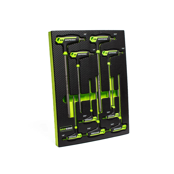 PHS9S Grip Edge RPT Hex T-Handle Driver 9 Piece Set