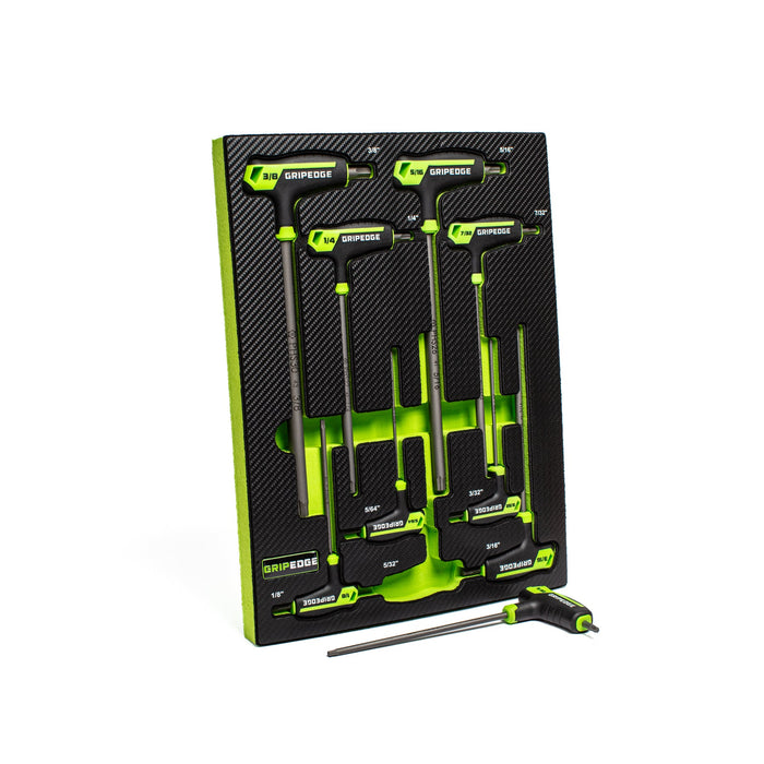 PHS9S Grip Edge RPT Hex T-Handle Driver 9 Piece Set