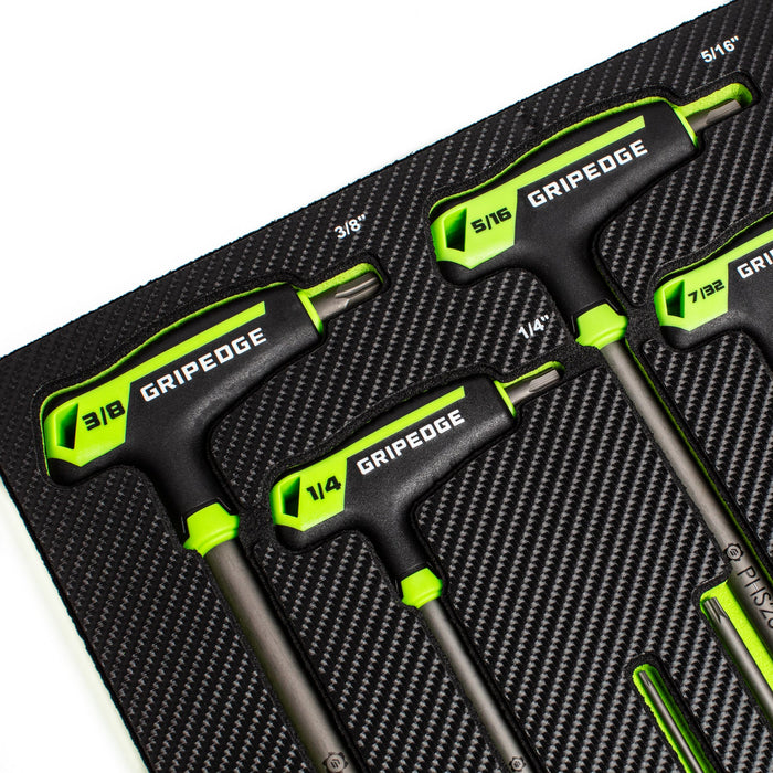 PHS9S Grip Edge RPT Hex T-Handle Driver 9 Piece Set