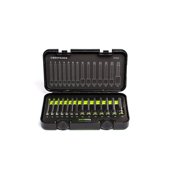 ST14LS Grip Edge RPT Long Star Driver Set I 14 Piece