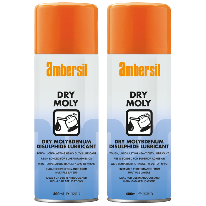 Ambersil AMB111 Dry Moly Aerosol 400ml — Dry Film Lubricant