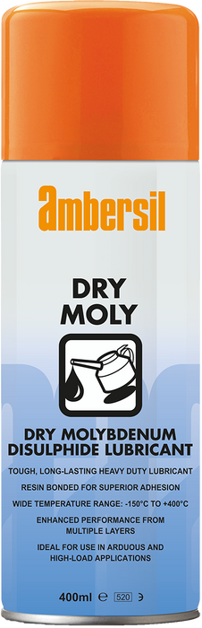 Ambersil AMB111 Dry Moly Aerosol 400ml — Dry Film Lubricant