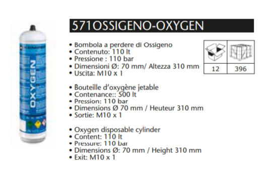 KEM555KIT Kemper 'Walkover Oxikit' Oxygas Portable MicroWelding Complete Kit WITH Novacet and Oxygen Cylinders