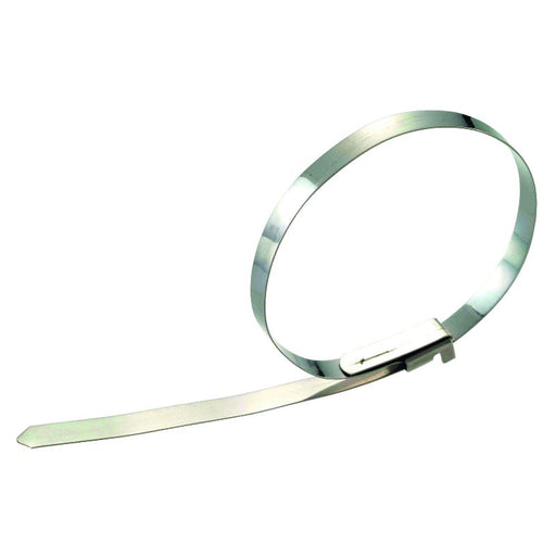 Long metal flat band for fixing