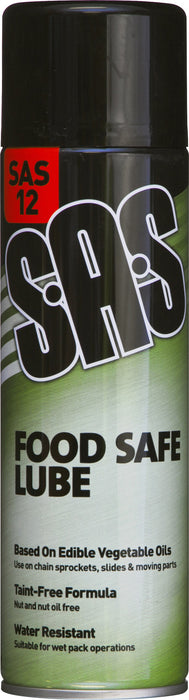 SAS12 Foodsafe Lube 500ml. Pack of 6.