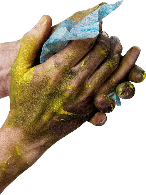 Big Wipes 'Industrial+' Abrasive BLUE Wipes